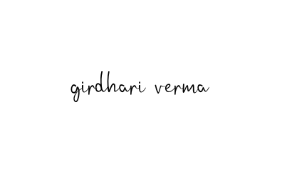 Girdhari-verma- signature