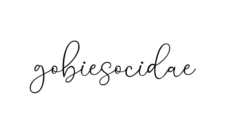 Gobiesocidae signature