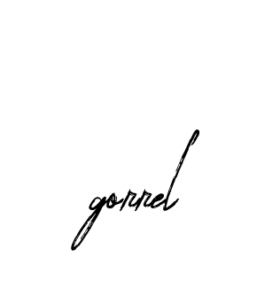 Handwritten Signature for Gorrel - Style 133 Online