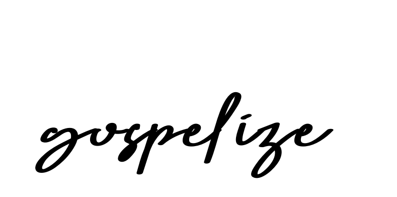 Handwritten Signature for Gospelize - Style 135 Online
