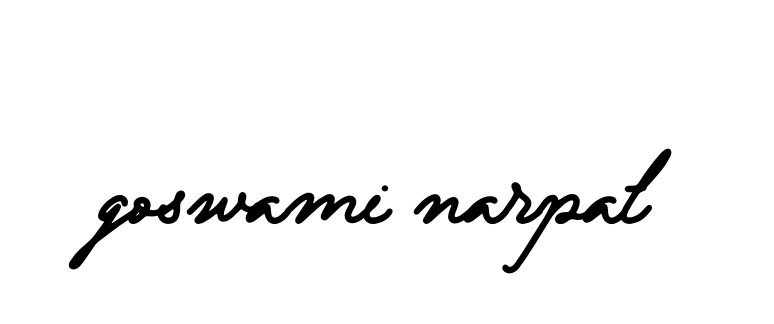 Handwritten Signature for Goswami-narpat - Style 138 Online