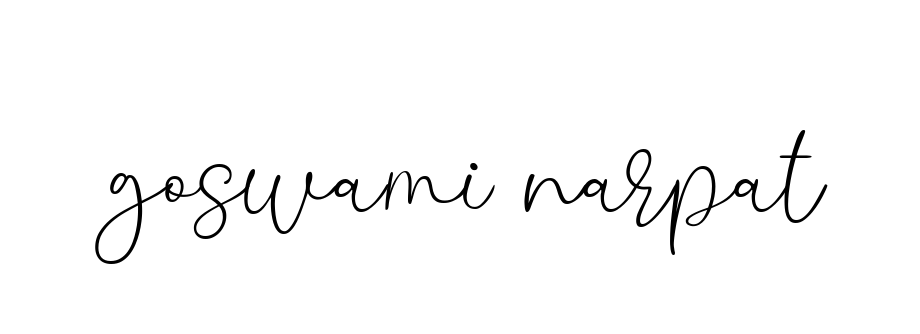 Handwritten Signature for Goswami-narpat - Style 147 Online