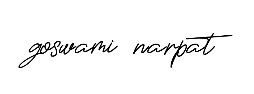 Handwritten Signature for Goswami-narpat - Style 150 Online