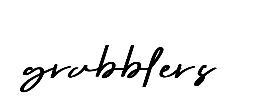 Handwritten Signature for Grabblers - Style 135 Online