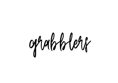 Handwritten Signature for Grabblers - Style 143 Online