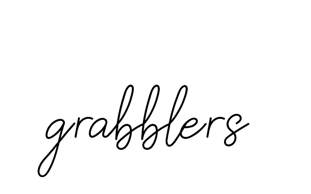 Handwritten Signature for Grabblers - Style 145 Online
