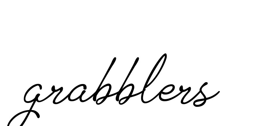 Handwritten Signature for Grabblers - Style 151 Online
