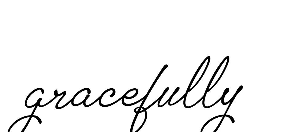 Handwritten Signature for Gracefully - Style 151 Online
