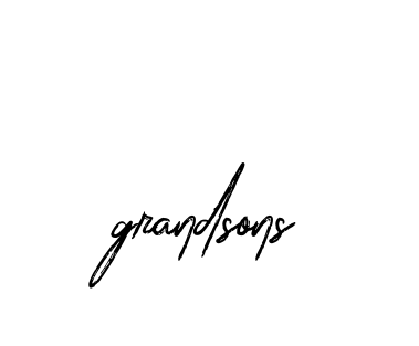 Grandsons signature