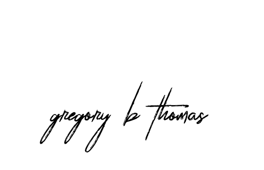 Handwritten Signature for Gregory-b-thomas - Style 133 Online