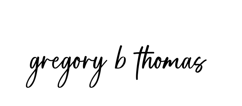 Handwritten Signature for Gregory-b-thomas - Style 142 Online