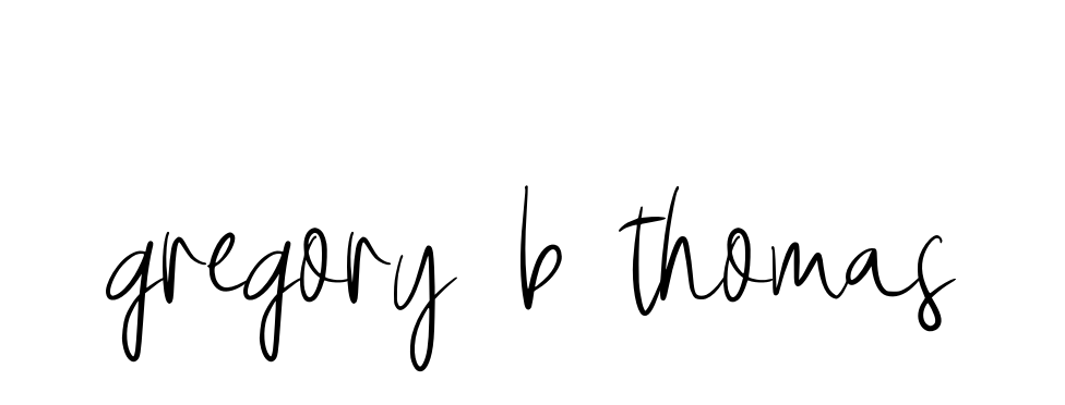 Handwritten Signature for Gregory-b-thomas - Style 146 Online