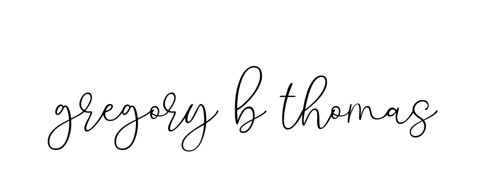 Handwritten Signature for Gregory-b-thomas - Style 147 Online