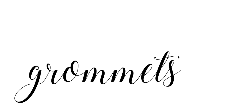 Handwritten Signature for Grommets - Style 144 Online