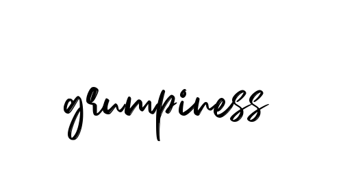 Handwritten Signature for Grumpiness - Style 141 Online