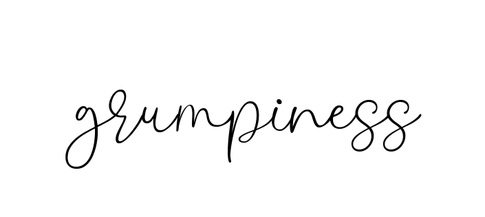 Handwritten Signature for Grumpiness - Style 147 Online