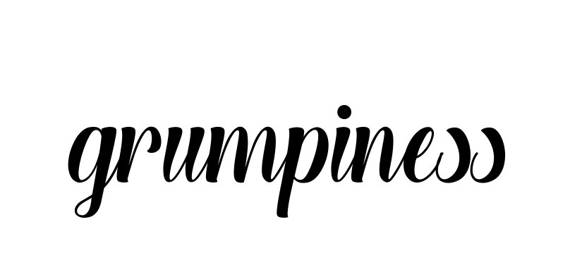 Handwritten Signature for Grumpiness - Style 148 Online