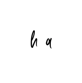 Handwritten Signature for H-a - Style 143 Online
