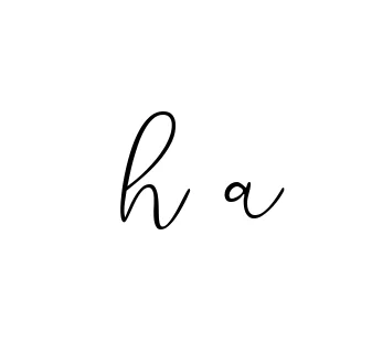 Handwritten Signature for H-a - Style 147 Online