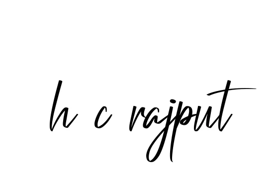 H-c-rajput signature