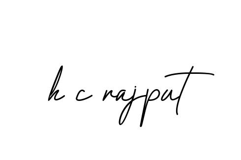 H-c-rajput signature
