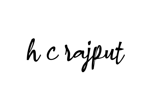 H-c-rajput signature