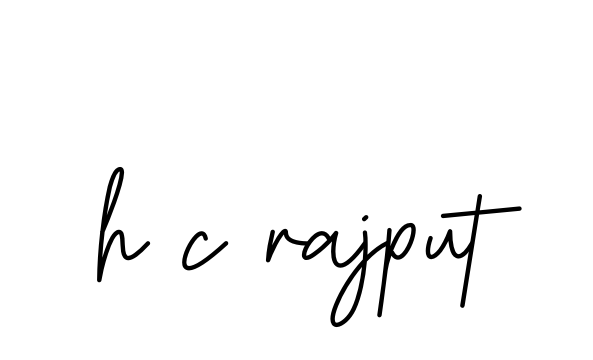 H-c-rajput signature