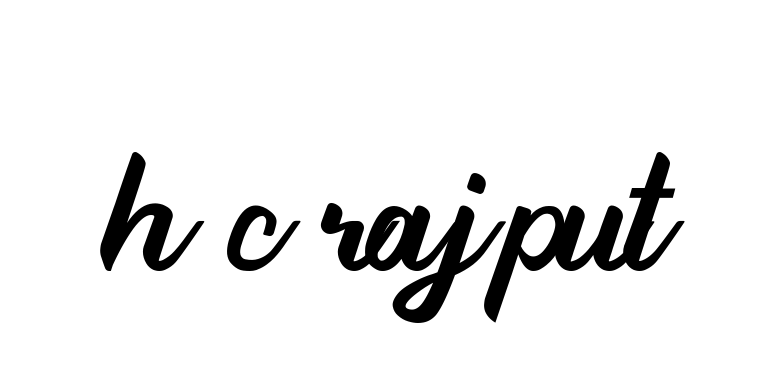 H-c-rajput signature