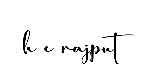H-c-rajput signature