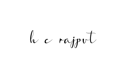 H-c-rajput signature