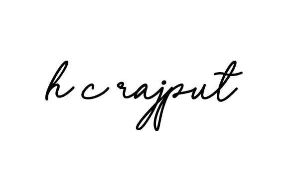 H-c-rajput signature