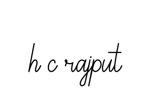 H-c-rajput signature