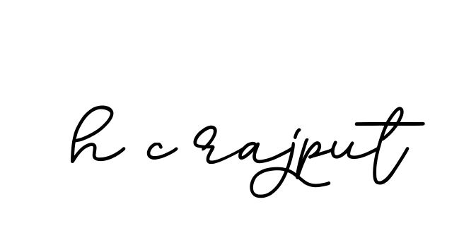 H-c-rajput signature