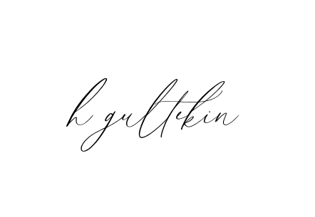 Handwritten Signature for H-gultekin - Style 134 Online
