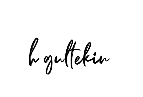 Handwritten Signature for H-gultekin - Style 141 Online