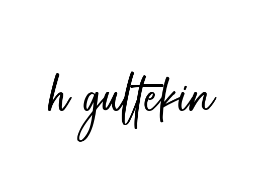 Handwritten Signature for H-gultekin - Style 142 Online