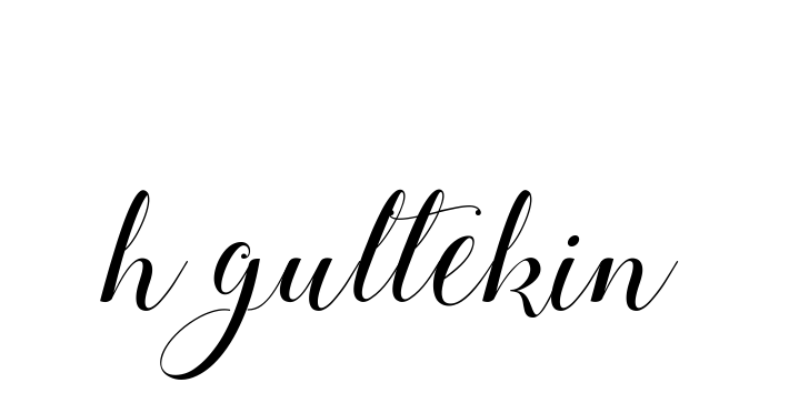 Handwritten Signature for H-gultekin - Style 144 Online