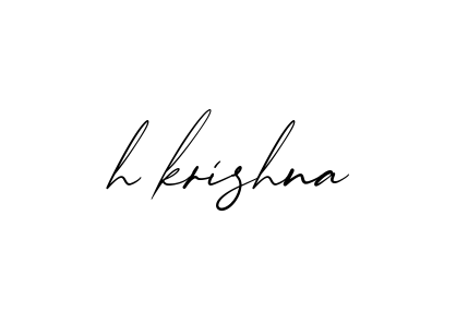 H-krishna- signature