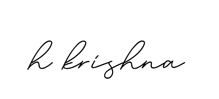 H-krishna- signature