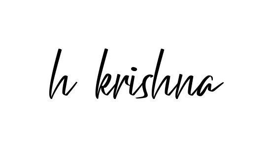 H-krishna- signature