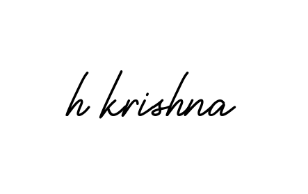 H-krishna- signature