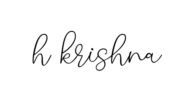 H-krishna- signature