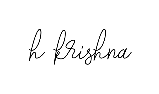 H-krishna- signature