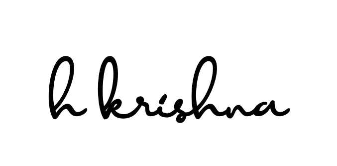 H-krishna- signature