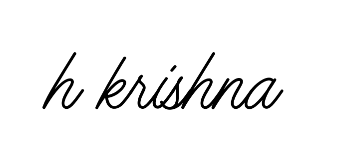 H-krishna- signature
