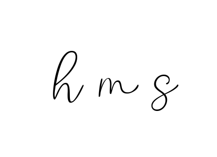 Handwritten Signature for H-m-s - Style 147 Online