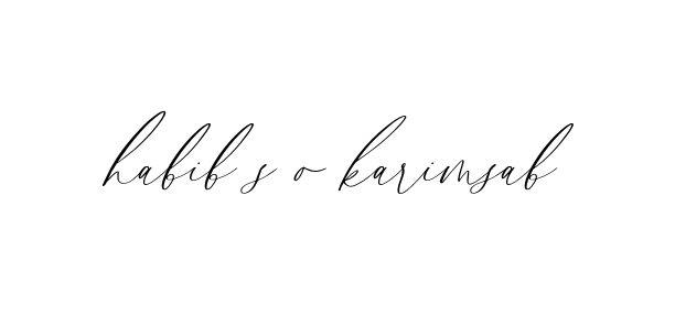 Handwritten Signature for Habib-s-o-karimsab - Style 134 Online