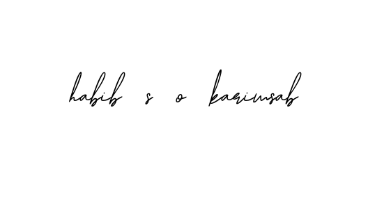 Handwritten Signature for Habib-s-o-karimsab - Style 139 Online