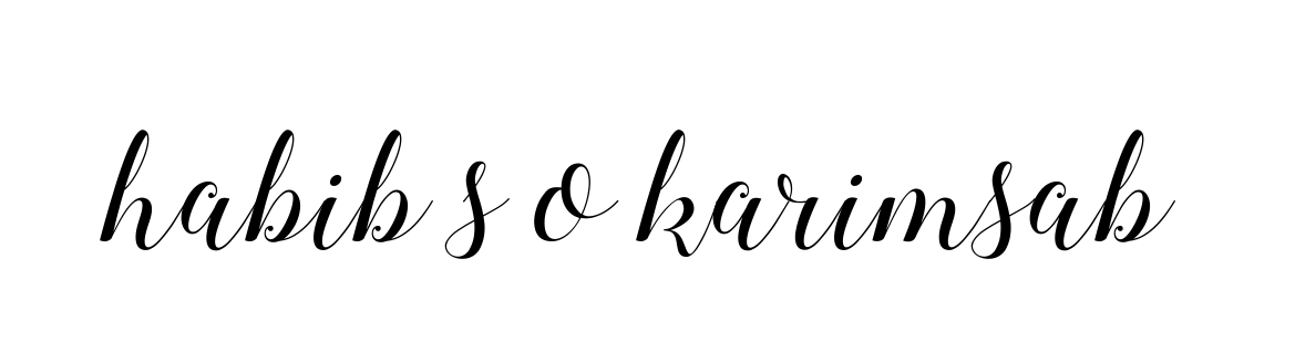 Handwritten Signature for Habib-s-o-karimsab - Style 144 Online