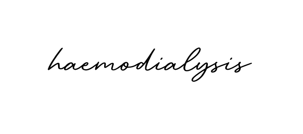 Haemodialysis signature